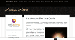 Desktop Screenshot of darknessretreat.net